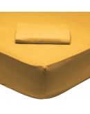 DAS HOME ΣΕΝΤΟΝΙ KING ΜΕ ΛΑΣΤΙΧΟ 180*200+35 MUSTARD 1019 MUSTARD
