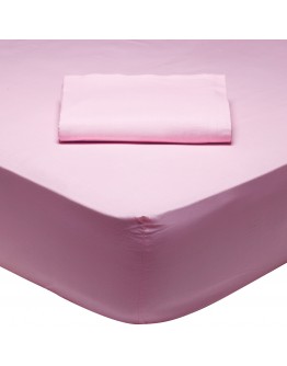 DAS HOME ΣΕΝΤΟΝΙ KING ΜΕ ΛΑΣΤΙΧΟ 180*200+35 PINK 1012 PINK