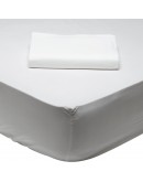 DAS HOME ΣΕΝΤΟΝΙ KING ΜΕ ΛΑΣΤΙΧΟ 180*200+35 ARTIC WHITE 1001 ARTIC WHITE