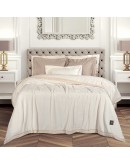 GREENWICH POLO CLUB ΚΟΥΒΕΡΤΑ VELOUR KING ESSENTIAL 3974 ROYAL WHITE