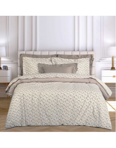 GREENWICH POLO CLUB ΣΕΤ ΣΕΝΤΟΝΙΑ ΥΠΕΡΔΙΠΛΑ ESSENTIAL 2370 BEIGE, CREAM