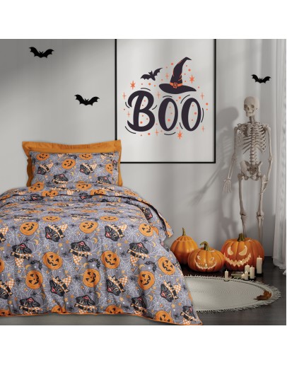 DAS KIDS ΣΕΤ ΣΕΝΤΟΝΙΑ ΜΟΝΑ 4968 GREY, ORANGE