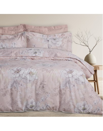 DAS HOME ΣΕΝΤΟΝΙΑ ΣΕΤ KING PRESTIGE 1711 GREY, PINK