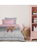 DAS KIDS ΚΟΥΒΕΡΤΟΠΑΠΛΩΜΑ 160Χ220 4971 GREY, PINK DAS KIDS ΚΟΥΒΕΡΤΟΠΑΠΛΩΜΑ 160Χ220 4971 GREY, PINK