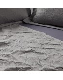 DAS HOME ΚΟΥΒΕΡΤΟΡΙΟ KING HAPPY 0287 GREY