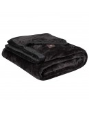 GREENWICH POLO CLUB ΚΟΥΒΕΡΤΑ VELOUR KING ESSENTIAL 3975 BLACK