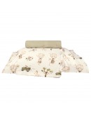 GREENWICH POLO CLUB ΣΕΤ ΣΕΝΤΟΝΙΑ ΜΟΝΑ ESSENTIAL 8860 IVORY, OLIVE GREEN