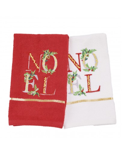 Das Home: Christmas Ποτηρόπανα 2 τεμαχίων, 0813