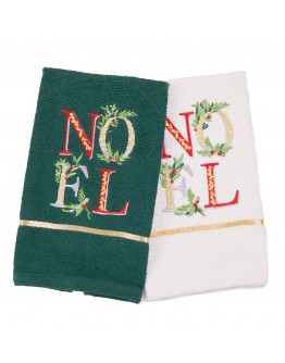 Das Home: Christmas Ποτηρόπανα 2 τεμαχίων, 0814