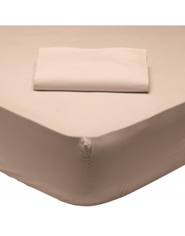 DAS HOME ΣΕΝΤΟΝΙ KING ΜΕ ΛΑΣΤΙΧΟ 180*200+35 BEIGE 1002 BEIGE