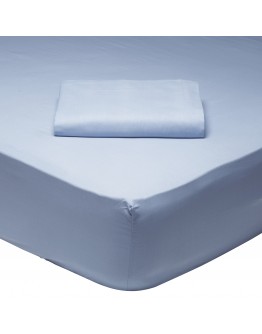 DAS HOME ΣΕΝΤΟΝΙ KING ΜΕ ΛΑΣΤΙΧΟ 180*200+35 BABY BLUE 1005 BABY BLUE