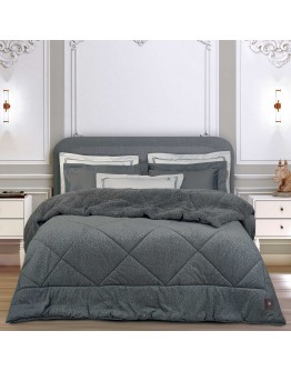 GREENWICH POLO CLUB ΚΟΥΒΕΡΤΟΠΑΠΛΩΜΑ KING SHERPA ESSENTIAL 4435 GREY