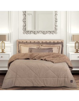 GREENWICH POLO CLUB ΚΟΥΒΕΡΤΟΠΑΠΛΩΜΑ KING SHERPA ESSENTIAL 4437 TAUPE