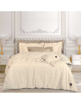 GREENWICH POLO CLUB ΚΟΥΒΕΡΤΟΠΑΠΛΩΜΑ RABBIT FAUX FUR KING ESSENTIAL 3960 ECRU