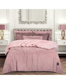 GREENWICH POLO CLUB ΚΟΥΒΕΡΤΟΠΑΠΛΩΜΑ RABBIT FAUX FUR KING ESSENTIAL 3961 NUDE