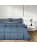 GREENWICH POLO CLUB ΠΑΠΛΩΜΑ ΜΟΝΟ ESSENTIAL 4446 DUSTY BLUE