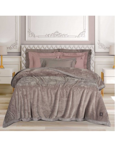 GREENWICH POLO CLUB ΚΟΥΒΕΡΤΑ VELOUR KING ESSENTIAL 3973 DUSTY LILAC GREENWICH POLO CLUB ΚΟΥΒΕΡΤΑ VELOUR KING ESSENTIAL 3973 DUSTY LILAC