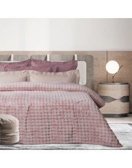 DAS HOME ΚΟΥΒΕΡΤΑ BUBBLE FLEECE 160Χ220 1372 DUSTY LILAC