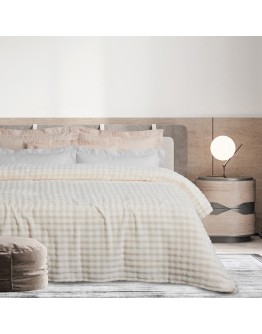 DAS HOME ΚΟΥΒΕΡΤΑ BUBBLE FLEECE 220Χ240 1369 IVORY
