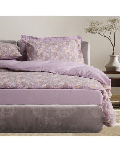 DAS HOME ΣΕΤ ΠΑΠΛΩΜΑΤΟΘΗΚΗ ΥΠΕΡΔΙΠΛΗ HAPPY FLANNEL 9682 GREY, LILAC DAS HOME ΣΕΤ ΠΑΠΛΩΜΑΤΟΘΗΚΗ ΥΠΕΡΔΙΠΛΗ HAPPY FLANNEL 9682 GREY, LILAC