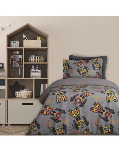 DAS KIDS ΣΕΤ ΠΑΠΛΩΜΑΤΟΘΗΚΗ ΜΟΝΗ 4974 GREY DAS KIDS ΣΕΤ ΠΑΠΛΩΜΑΤΟΘΗΚΗ ΜΟΝΗ 4974 GREY