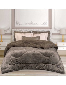 GREENWICH POLO CLUB ΚΟΥΒΕΡΤΟΠΑΠΛΩΜΑ ΜΟΝΟ ESSENTIAL 3958 TAUPE