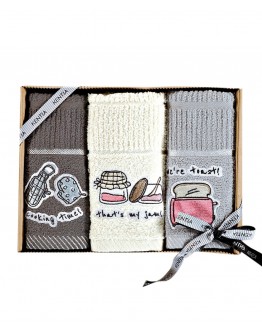 ΚΕΝΤΙΑ: REGALO 231  ΣΕΤ 3 ΤΕΜ ΠΕΤΣΕΤΕΣ ΚΟΥΖΙΝΑΣ