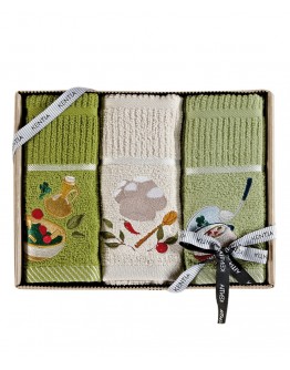 ΚΕΝΤΙΑ: REGALO 232  ΣΕΤ 3 ΤΕΜ ΠΕΤΣΕΤΕΣ ΚΟΥΖΙΝΑΣ