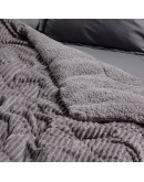 Das Home: Κουβερτοπάπλωμα Sherpa υπέρδιπλο, 1365 Das Home: Κουβερτοπάπλωμα Sherpa υπέρδιπλο, 1365