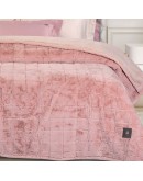 GREENWICH POLO CLUB ΚΟΥΒΕΡΤΑ FAUX FUR ΥΠΕΡΔΙΠΛΗ PREMIUM 3499 SALMON GREENWICH POLO CLUB ΚΟΥΒΕΡΤΑ FAUX FUR ΥΠΕΡΔΙΠΛΗ PREMIUM 3499 SALMON