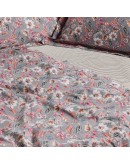 DAS HOME ΣΕΤ ΣΕΝΤΟΝΙΑ ΥΠΕΡΔΙΠΛΑ DAILY 3176 GREY, PINK DAS HOME ΣΕΤ ΣΕΝΤΟΝΙΑ ΥΠΕΡΔΙΠΛΑ DAILY 3176 GREY, PINK