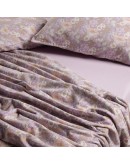 DAS HOME ΣΕΤ ΣΕΝΤΟΝΙΑ ΥΠΕΡΔΙΠΛΑ HAPPY FLANNEL 9682 GREY, LILAC DAS HOME ΣΕΤ ΣΕΝΤΟΝΙΑ ΥΠΕΡΔΙΠΛΑ HAPPY FLANNEL 9682 GREY, LILAC