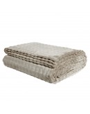 DAS HOME ΚΟΥΒΕΡΤΑ BUBBLE FLEECE 160Χ220 1370 TAUPE