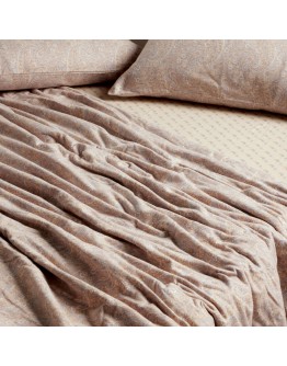 DAS HOME ΣΕΤ ΠΑΠΛΩΜΑΤΟΘΗΚΗ ΜΟΝΗ HAPPY FLANNEL 9680 GREY, YELLOW