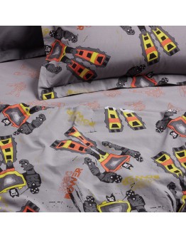 DAS KIDS ΣΕΤ ΠΑΠΛΩΜΑΤΟΘΗΚΗ ΜΟΝΗ 4974 GREY